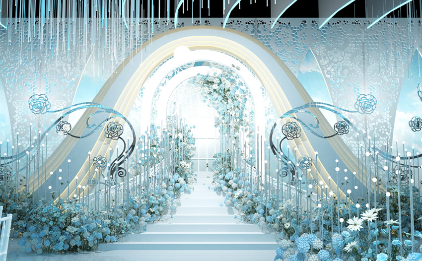 建德釡香烙馍村水晶厅效果展示